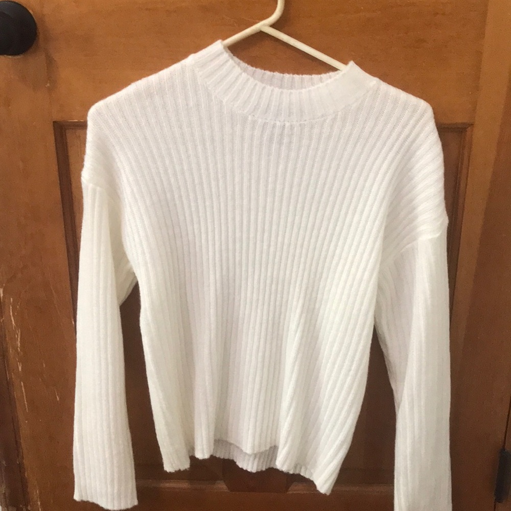 Forever 21 white sweater